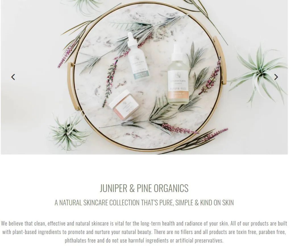 Juniper and Pine
